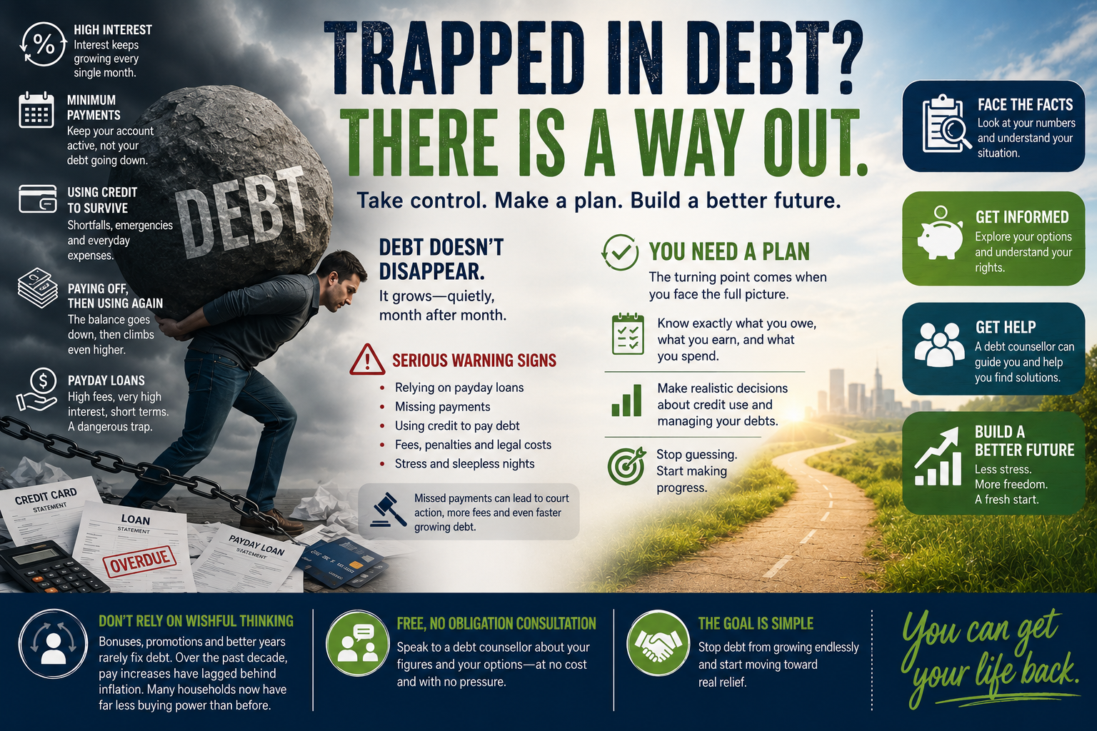 Why Getting Out of Debt Feels Impossible